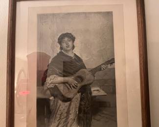 La Cigale Photogravure after Gaetano de Martini