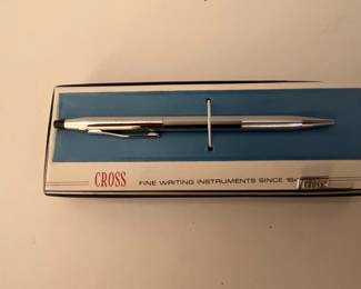 Vintage Cross Classic Century Lustrous Chrome Ballpoint Pen