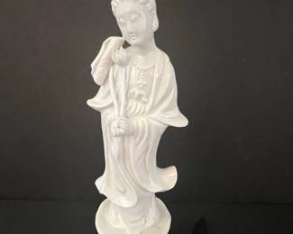 Blanc de Chine Guanyin Porcelain Figurine