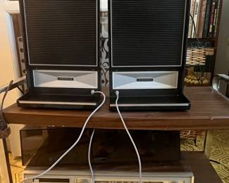 Roberts 8-Track AM/FM Stereo Receiver with Panasonic Speakers