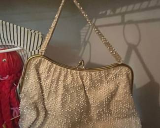 Vintage Beaded Evening Handbag