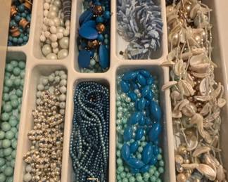 Collection of Vintage Fashion Bead Necklaces