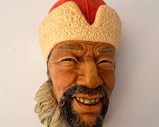 Bossons Chalkware Wall Plaque - The Himalayan