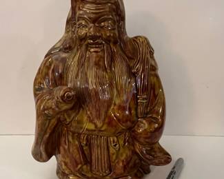 Popes-Mold Ceramic Shou Lao Figurine