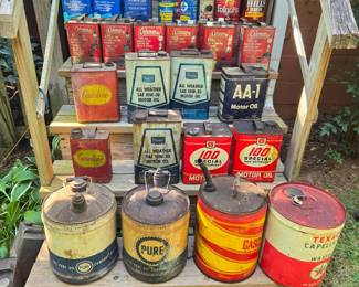 Vintage Gas Cans