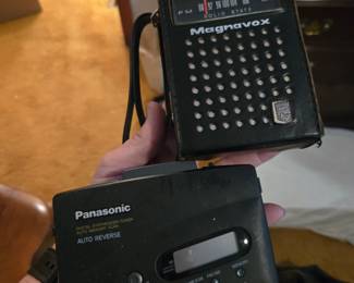 Radios,tape players