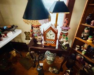 Mackenzie-Childs lamps