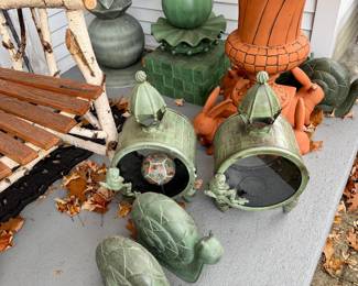 Mackenzie-Childs garden decor