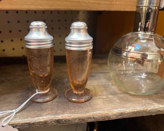 Pink Depression glass