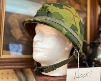Vietnam War Helmet with Liner