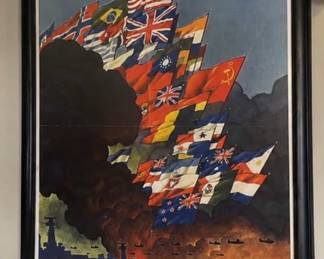 Authentic WW2 Propaganda Poster