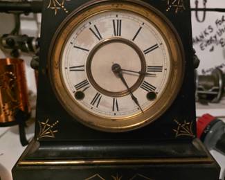 Vintage Metal Clock