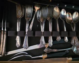 Vintage Oneida Heirloom Sterling Silverware