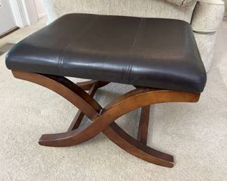 89 Leather XBase Ottoman