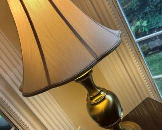89 Vintage Brass Table Lamp