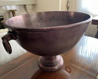 89 Oversized Handled Pedestal Bowl