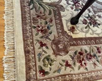 89 Royal Palace Regal Estate 8 X 11 Wool Area Carpet Detail