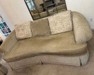 89 Raymour Flanigan Liverpool Chenille Sofa