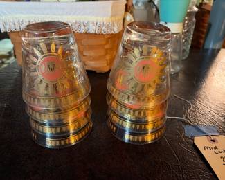 Vintage rock glasses