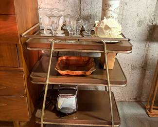 Vintage tea cart