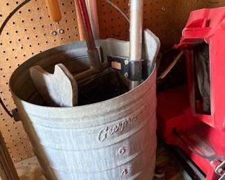 Vintage Mop Bucket