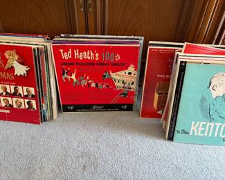 Vintage records, many Jazz