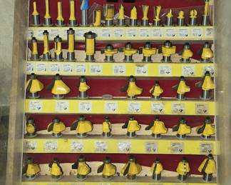 LARGE SELECTION OF ROUTER BITS