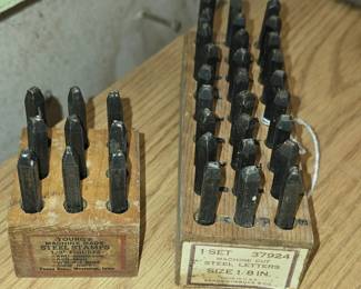YOUNG'S MFG. & SEARS STEEL STAMPS