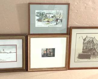 Bridges  Buildings Artwork