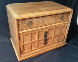 Vintage Wooden Nightstand