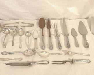 Sterling and Silverplated Serving