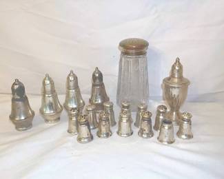 Sterling Salt and Pepper Shakers