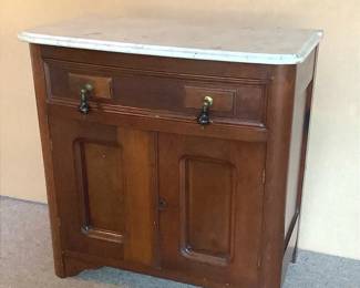 Antique Washstand Cabinet