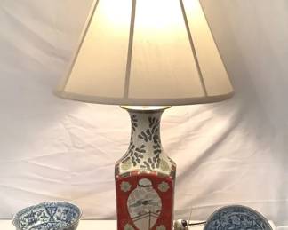 Imari Lamp  Decor