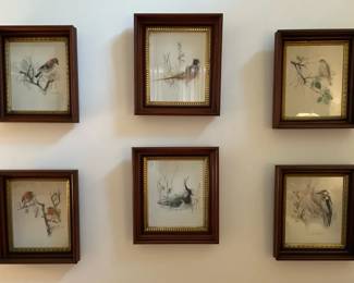 Woodland Bird Art