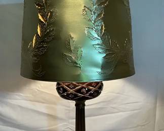 Ruby Glass Lamp
