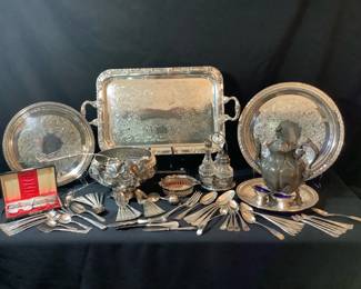 Silverplate Flatware  Friends
