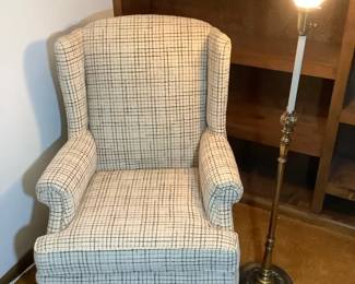 Levitz Classic Wingback  Lamp