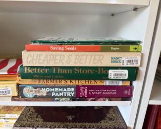 Homestead and prepper book collections 