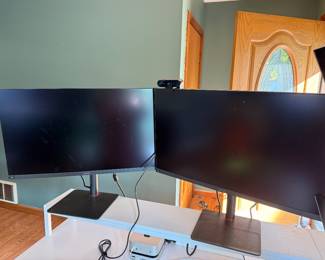 2 27” monitors 