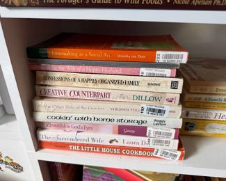 Homemaking, wife, cook books, and more
