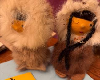 Pair w/real fur