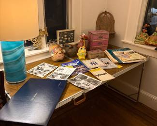 Many vintage collectibles/ Yankees , Disney, Beatlemania, many playbills