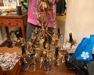 Chandelier- fortunoffs - vintage
