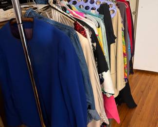Lots of ladies clothing