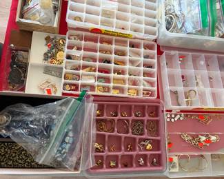 Earrings necklaces bracelets