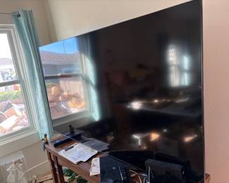 Huge television tv