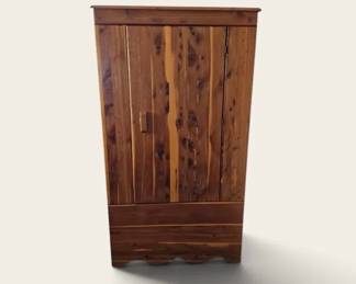 Handmade Cedar Armoire Wardrobe Closet