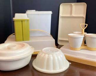 Tupperware Everything Jello Mold Condiment Holder Egg Tray Pickle Jar