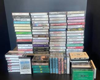 100 Cassette Tapes from Religious, Classical, Christmas,  Musical